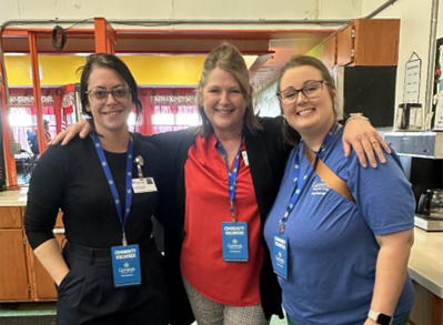 Genesis employees volunteer at Christ's Table in May