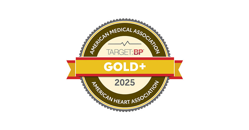 American Medical Association Target BP Gold+ 2025 American Heart Association