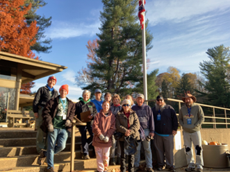 IT team volunteers to clean up around Dillon State Park