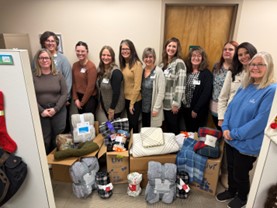 Eastside Community Ministries Blanket Drive volunteers