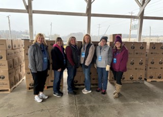 November MCCFS Commodities Distribution volunteers