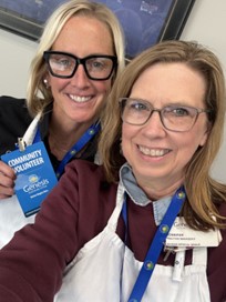 November MCCFS Lunch Serving volunteers