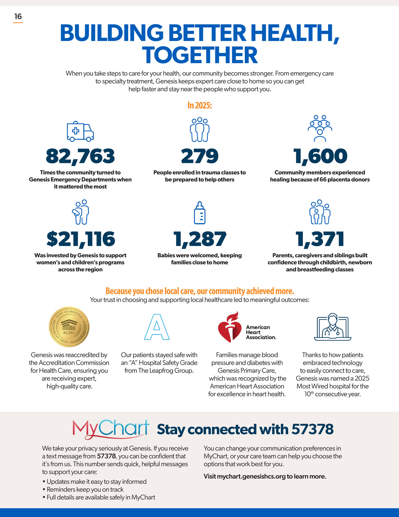 building better health, together page 16 of the community impact report