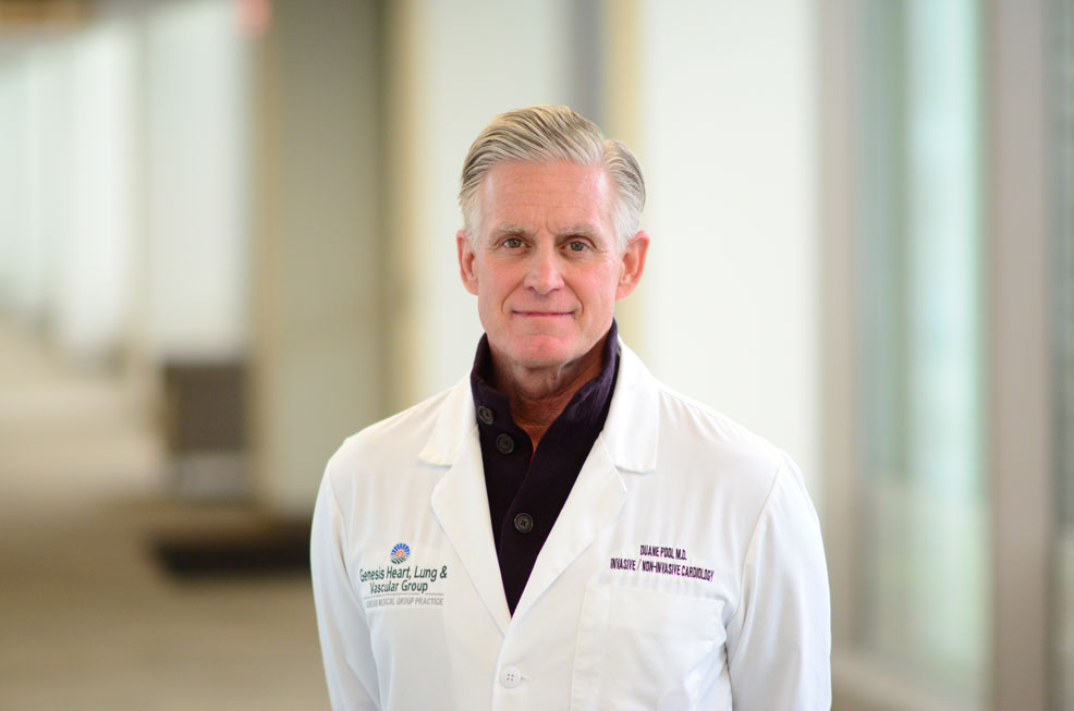 Duane Pool, M.D., Board-certified General Cardiologist