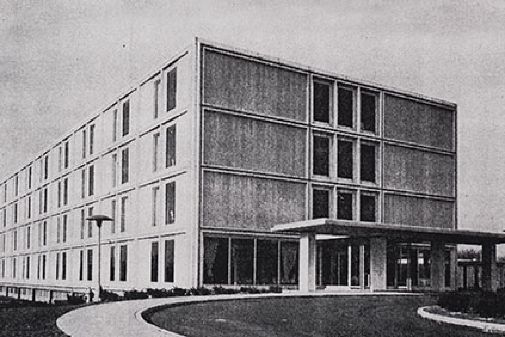 Bethesda Hospital-Zanesville Oh-Mosaïque Paperweight déc 10 1965 
