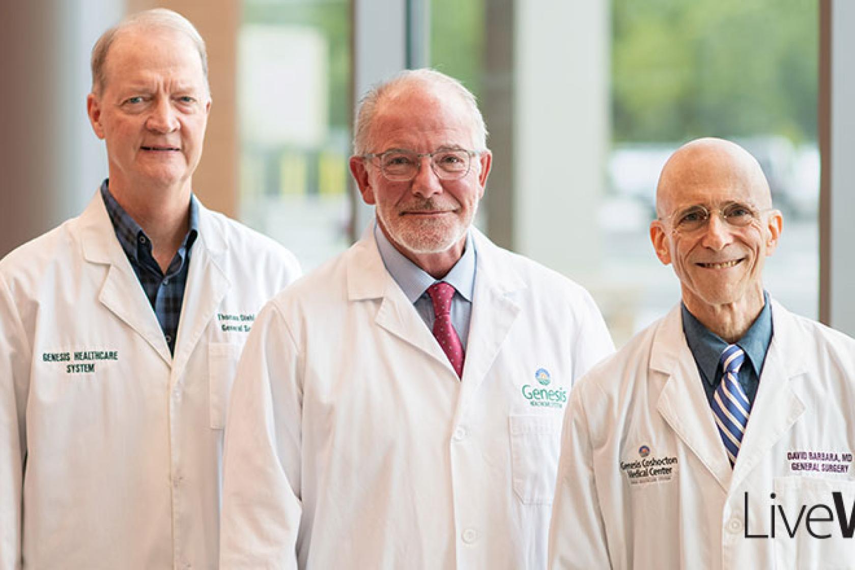 Thomas Diehl, M.D.; Matthew Phillips, M.D.; David Barbara, M.D.