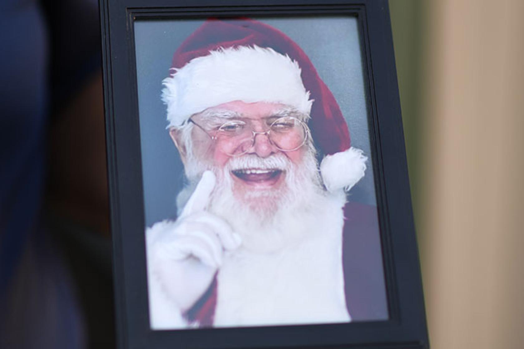 Russ as Santa