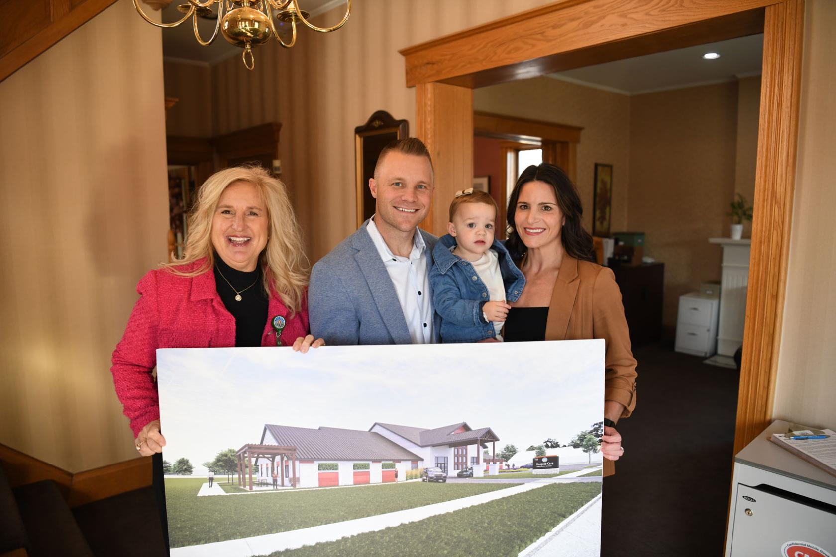 Agin family donate to Genesis Hospice Capital Campaign