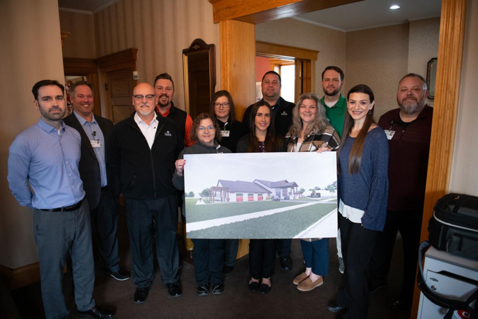 Genesis team members gave to the campaign to honor Beth Garber.