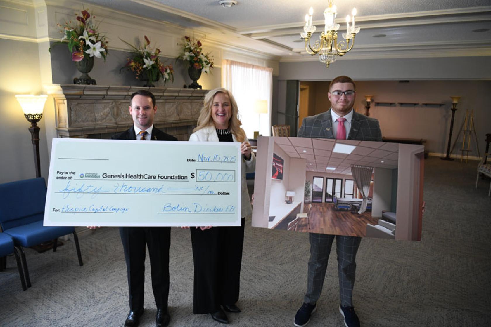 Cody and Joe Dierkes from Bolin-Dierks Funeral Home & Crematory gave to campaign.