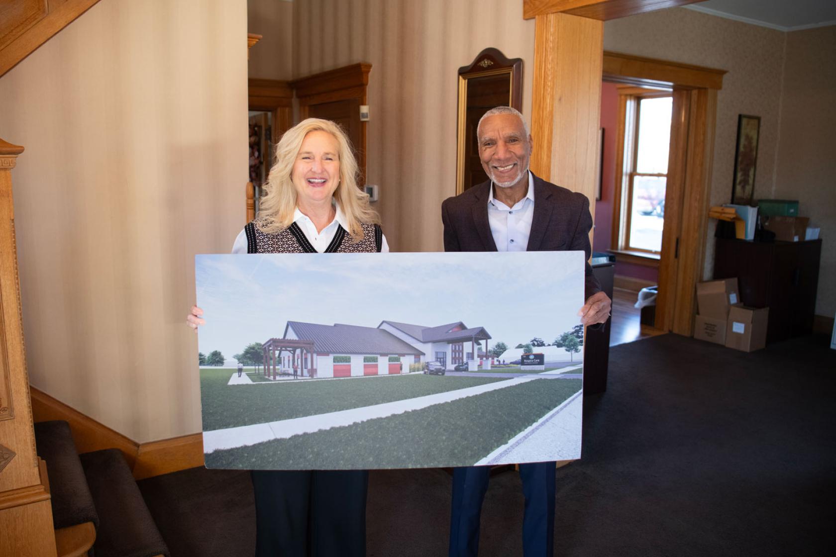 James McDonald donates to Genesis Hospice Capital Campaign