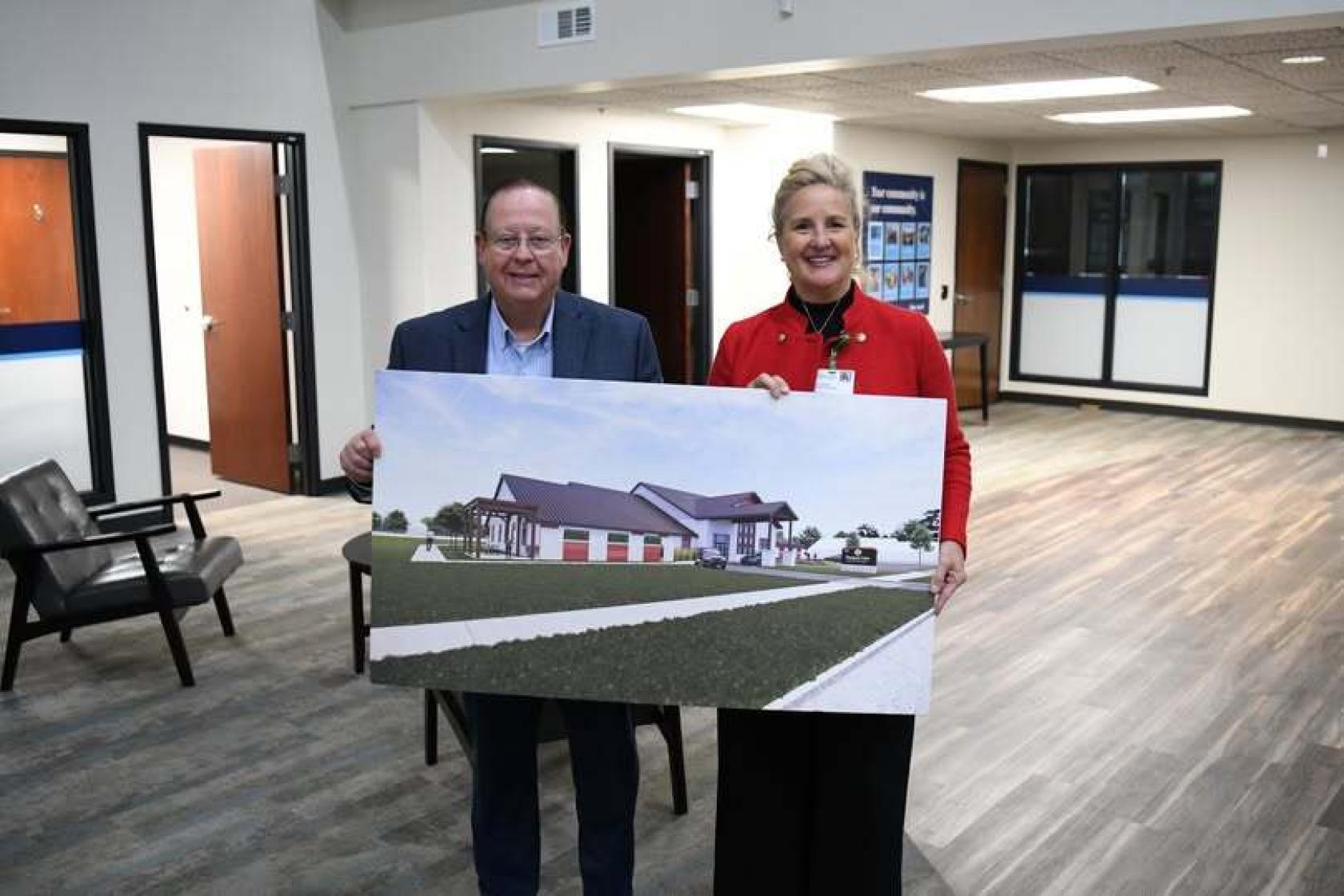 Jody and Kim Spencer donate to Genesis Hospice Capital Campaign