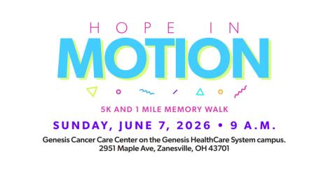 Lace up your sneakers and support Genesis Cancer Center patients