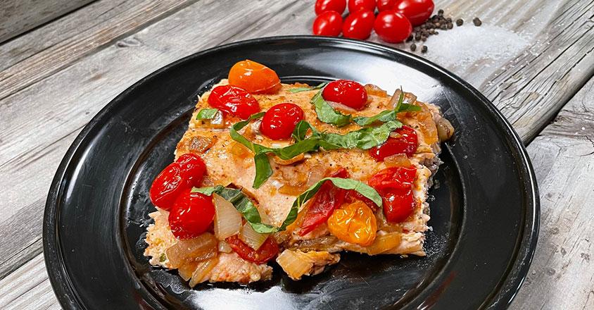 Salmon and Tomato Recipe