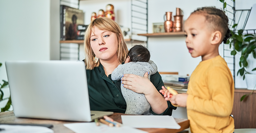Working from home and feeling stressed? Creating a work schedule can help.