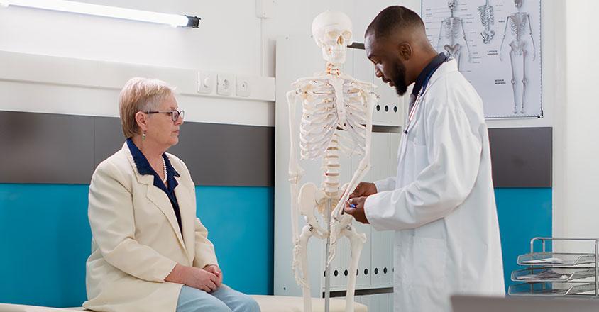 Are women more at risk for developing osteoporosis than men?  
