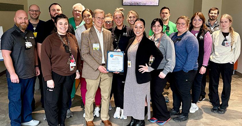 Genesis HealthCare System recognized as a platinum award recipient for organ, eye and tissue donation