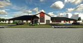 Rendering of Genesis Hospice Care facility