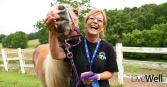 Pam Kisabeth volunteers