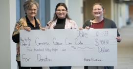 River View Student Donates to Genesis HealthCare System