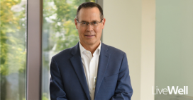 Matt Perry, President and CEO of GenesisHCS, LiveWell logo in corner