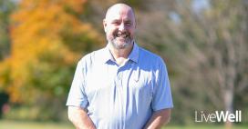 Eric King, Genesis Heart & Vascular Services patient, enjoying time on the golf course